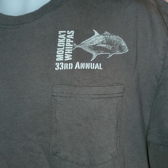 Molokai Whippas 33rd Annual Fishing Tournament T-shirt - Picture 3 of 4